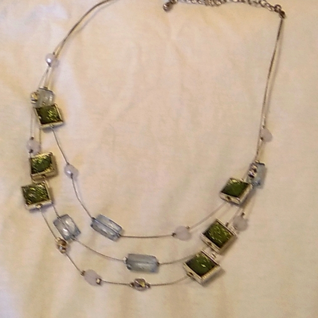 Blue And Green Necklace